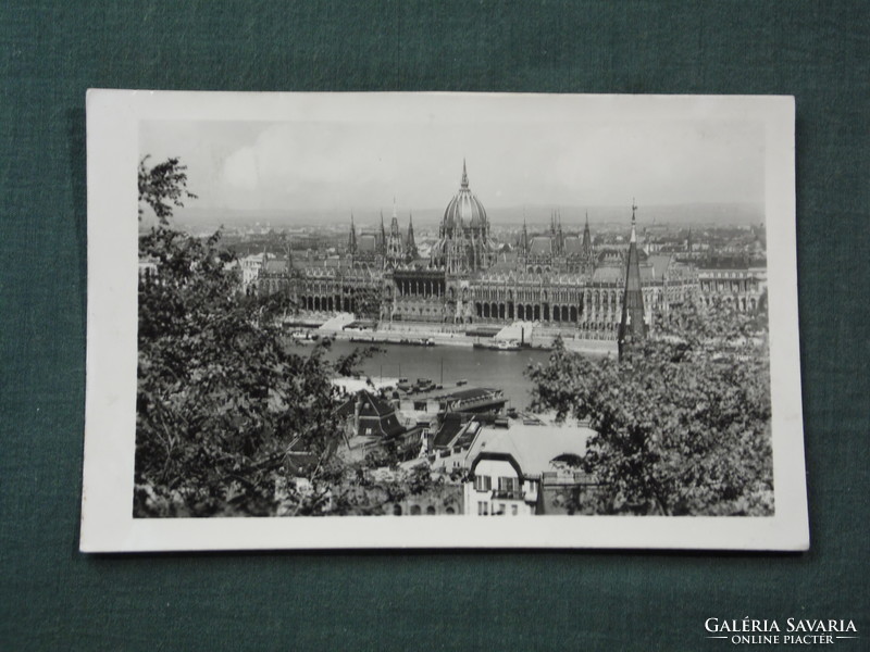 Postcard, Budapest, view of the State House