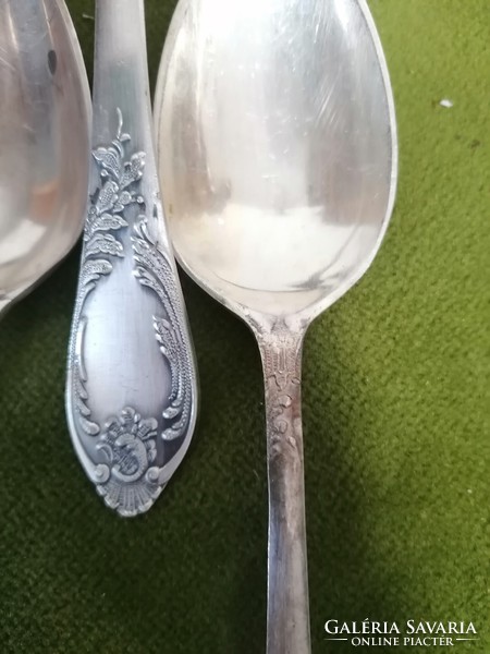 Old Russian soup spoon 10 pcs