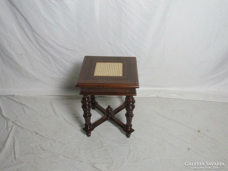 Antique pewter side table (restored)