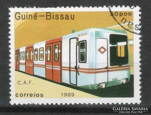 Vasút 0020 Bissau-Gínea Mi 1033      0,30 Euró