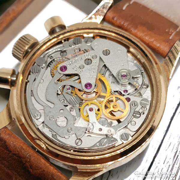 Poljot buran 3133 chronograph watch - serviced