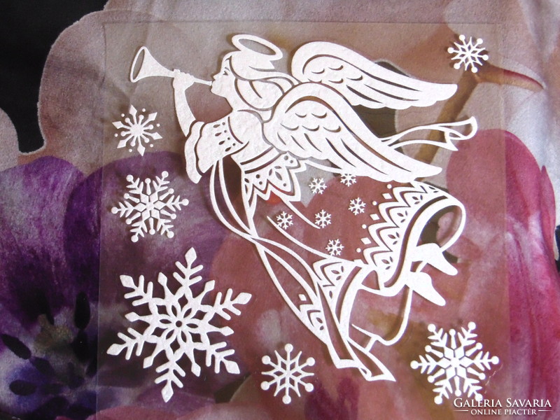 Glitter decor sticker - Christmas atmosphere