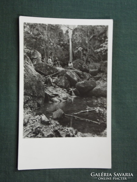 Postcard, parade, Ilona Valley waterfall