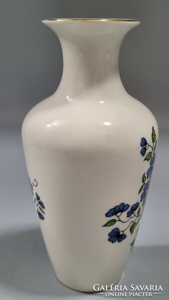 Zsolnay nefelejcs mintás porcelán váza