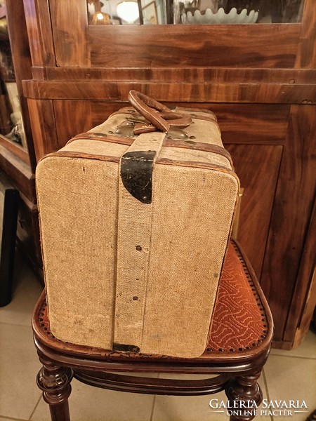 Antique traveling suitcase