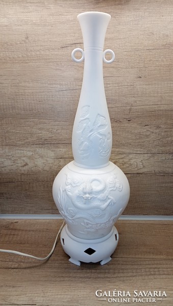 Chinese lamp base blanc de china c1970