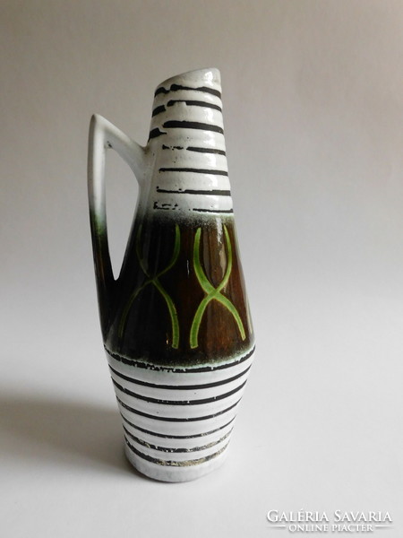 Scheurich retro kerámia váza 23.5 cm cm - mid century