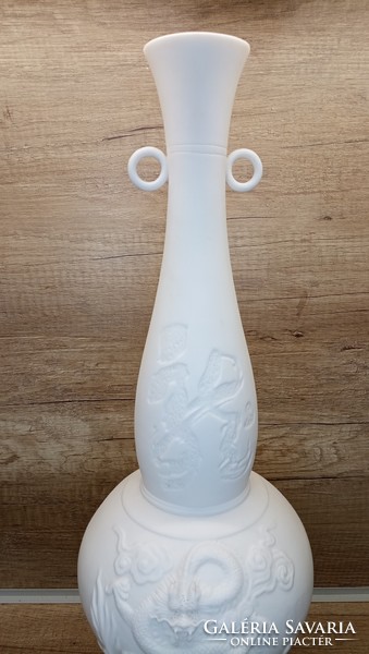 Chinese lamp base blanc de china c1970