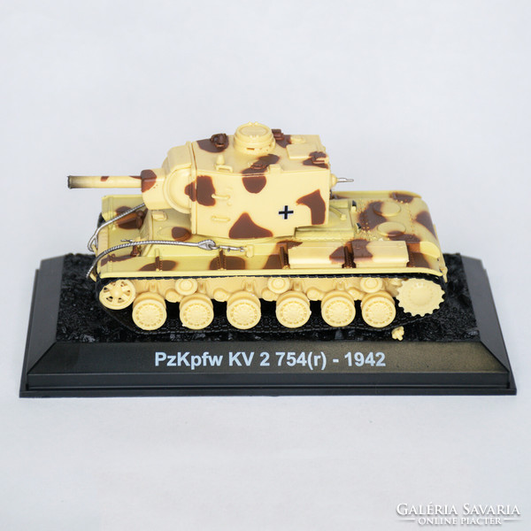 Pzkpfw kv 2 754 (r) - 1942 1:72 diecast model