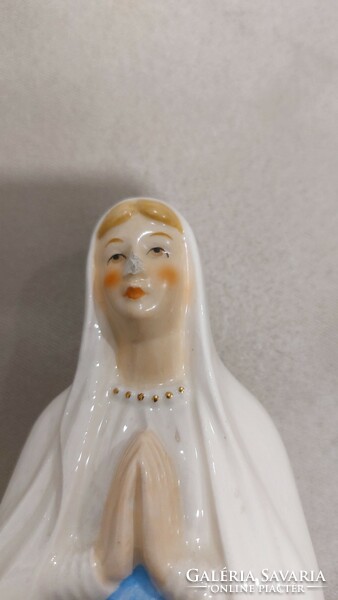 Virgin Mary German porcelain statue