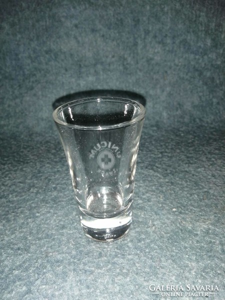 UNICUM üveg pohár (A3)