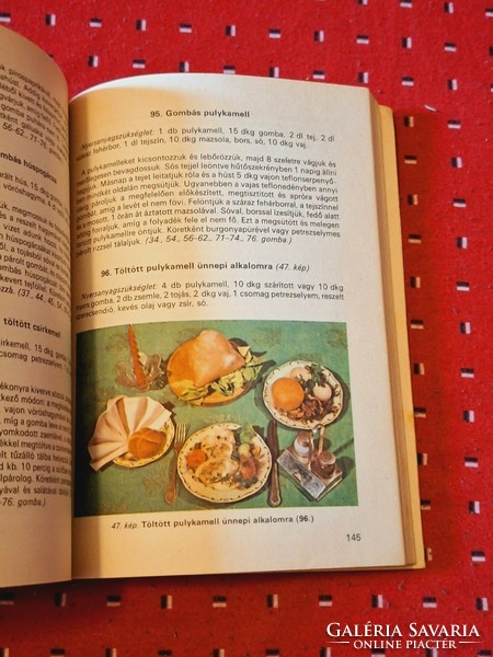 1986 First edition! Medicina-dr Lévai Judit: the mushroom is on your table