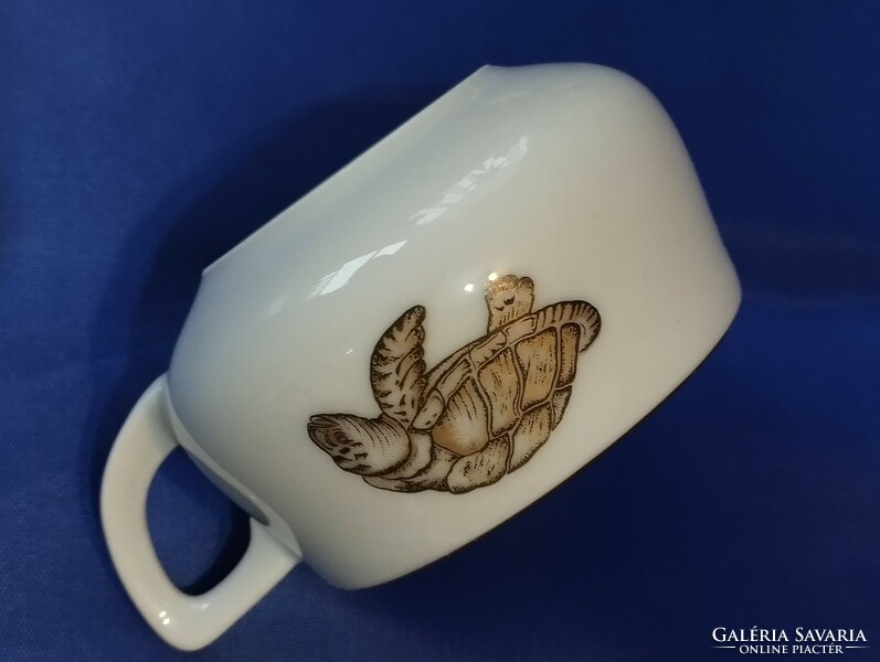 German tortoise coffee cup
