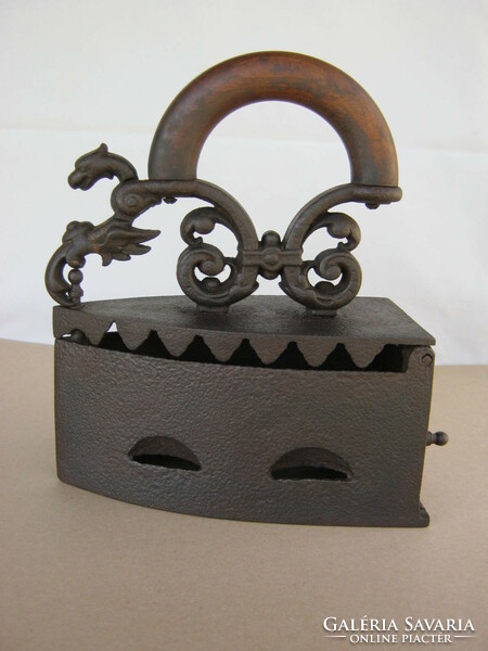 Dragon old charcoal ember cast iron iron