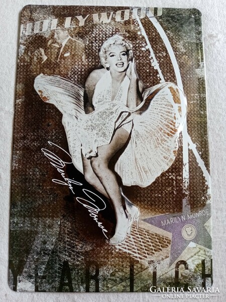20X30 cm-es Marilyn Monroe lemeztábla