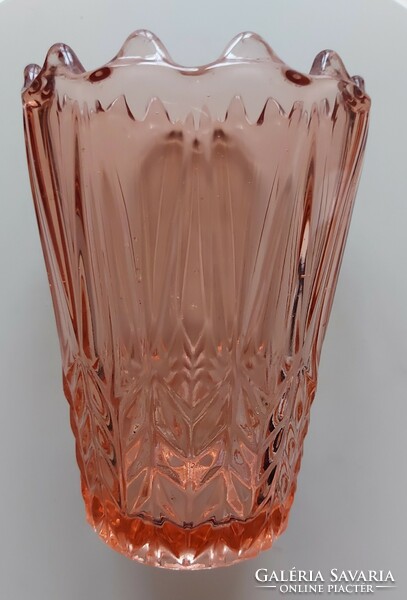 Old mauve vase