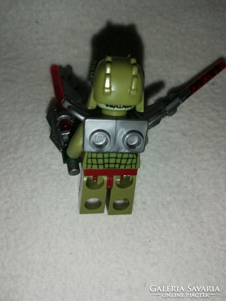 Lego loc 123 krokodil harcos minifigura