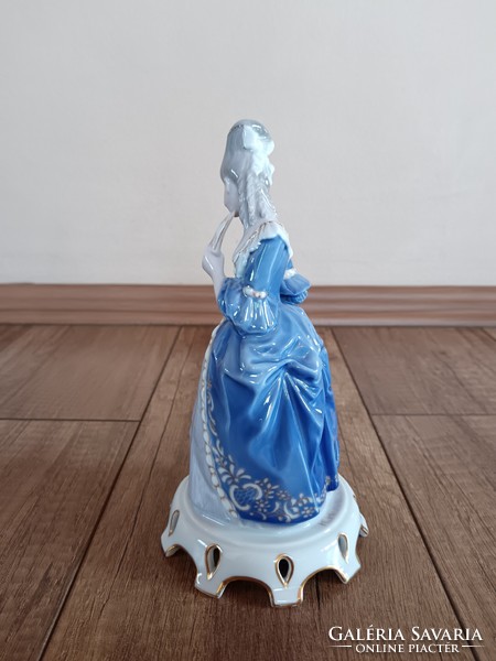Antik Rosenthal porcelán hölgy figura