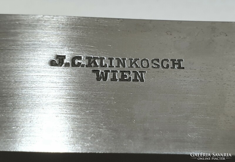 Ezüst (800) Josef Carl Klinkosch kés (6 db)