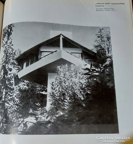 A very rare book! Callmeyer-rojkó weekend houses-holidays 1972.- Architecture, art,