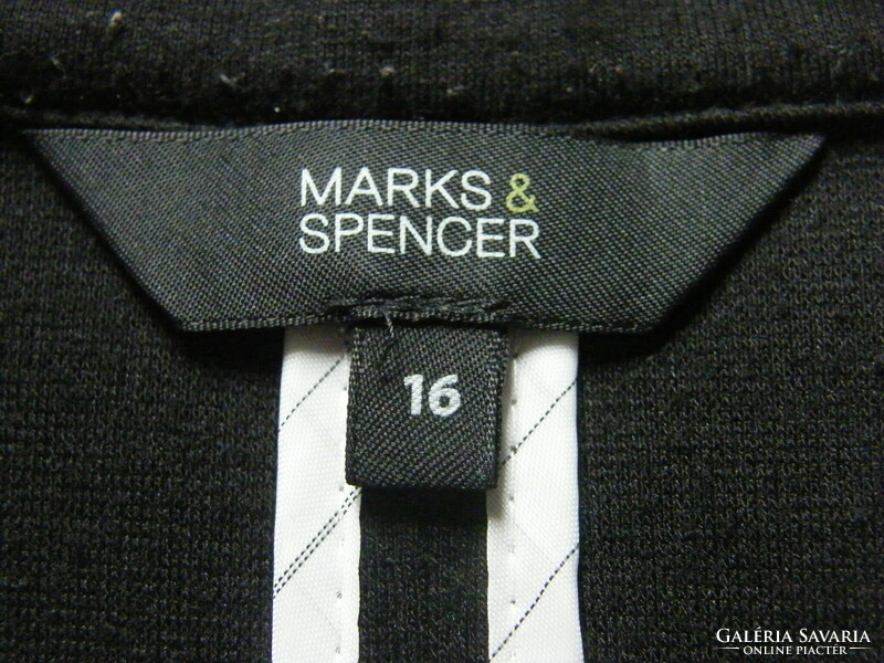 Marks & Spencer black women's top, blazer! Size 16