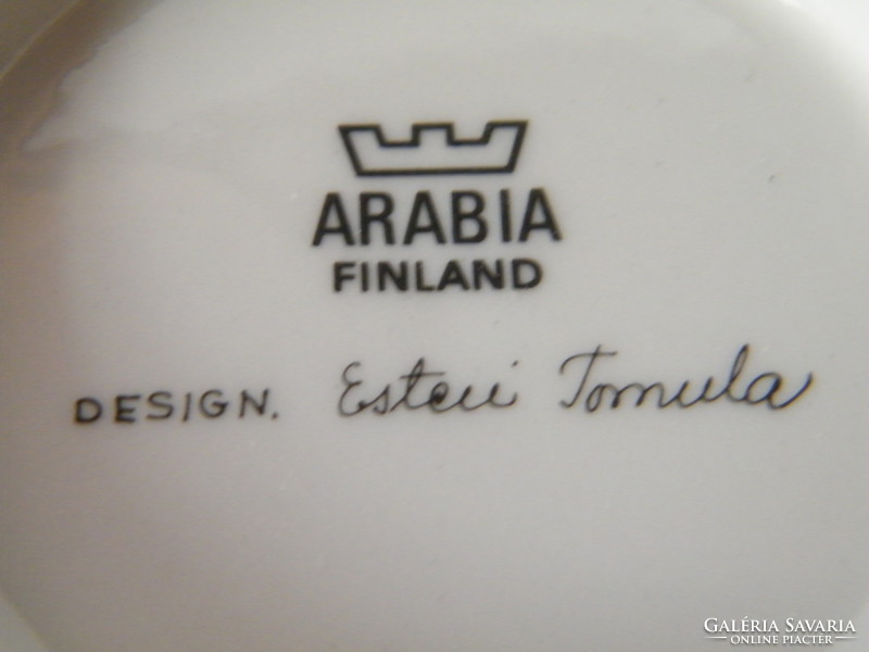 Vintage Arabia Finland rózsás dísztál