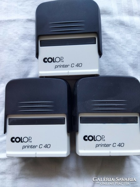 Colop printer stamps c20, c30, c40, c50 sizes