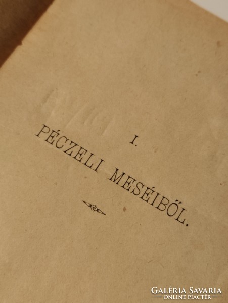 Szemelvények magyar meseíróktól Elischer József királyi tanácsos szerkeztésében 1889. antik könyv