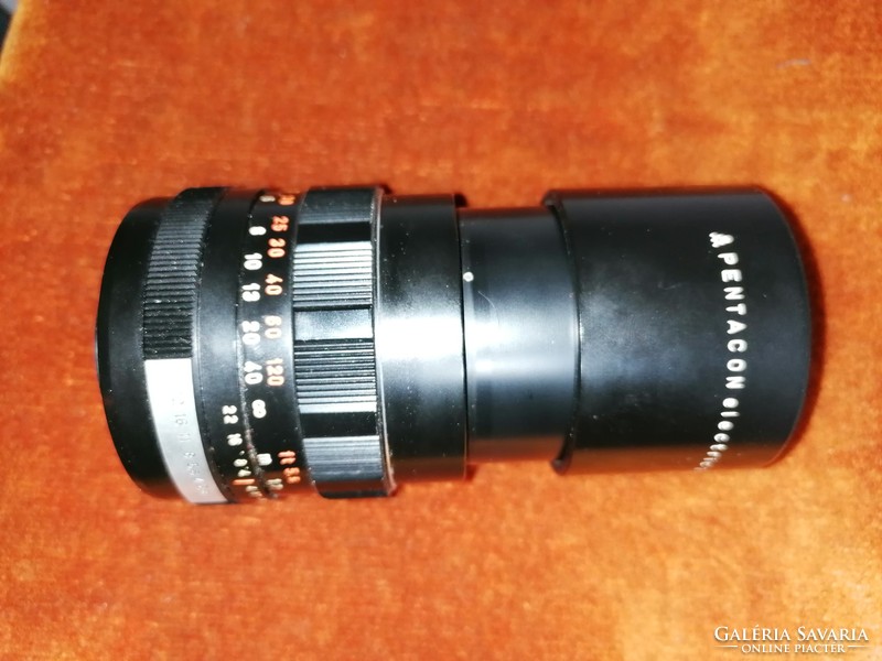 Pentacon electric 2.8/135 telephoto lens