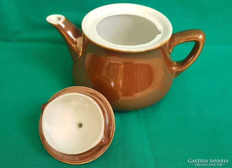 Rare Czech Jaroslav Jezek designer Asmanite porcelain coffee pot from the 1960s