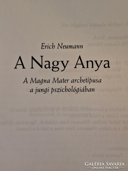 A Nagy Anya (Erich Neumann)