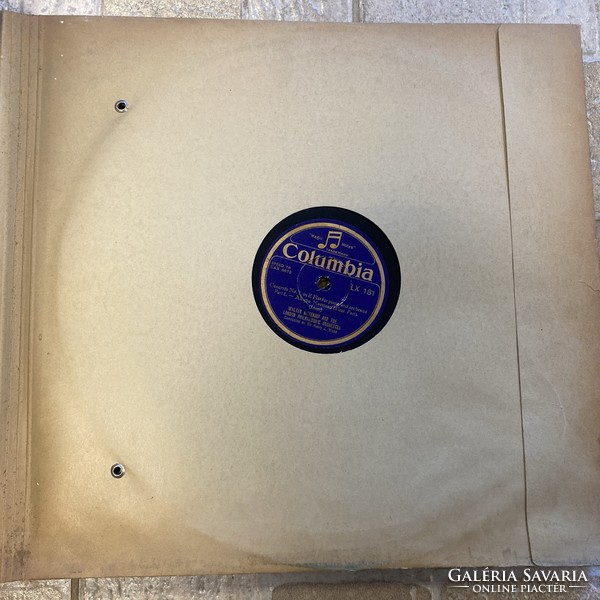 Old gramophone records