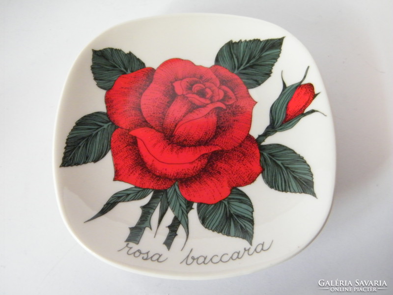 Vintage arabic finland rosy decorative plate