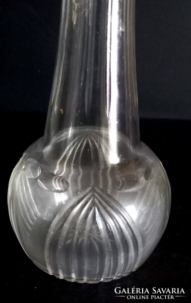 Art Nouveau carafe silver-plated. Negotiable!