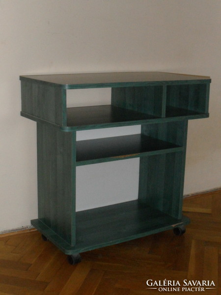 Retro, old rolling TV stand