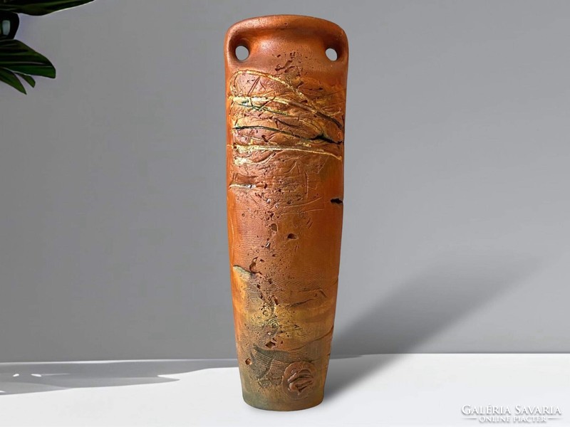 Large ceramic floor vase