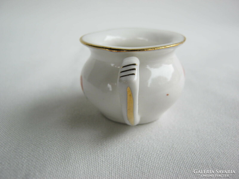 Aquincumi porcelán gombás mini bögre csupor