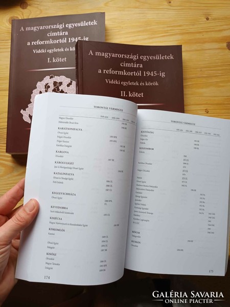 Directory of Hungarian associations from the reform era to 1945 - rural associations and circles i-iii.