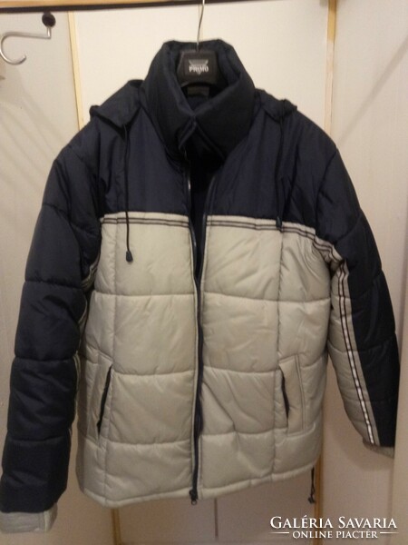 Warm winter coat / man