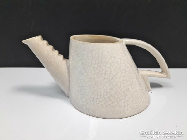 Scandinavian style white ceramic design coffee / cappuccino set, 1980's - 51307