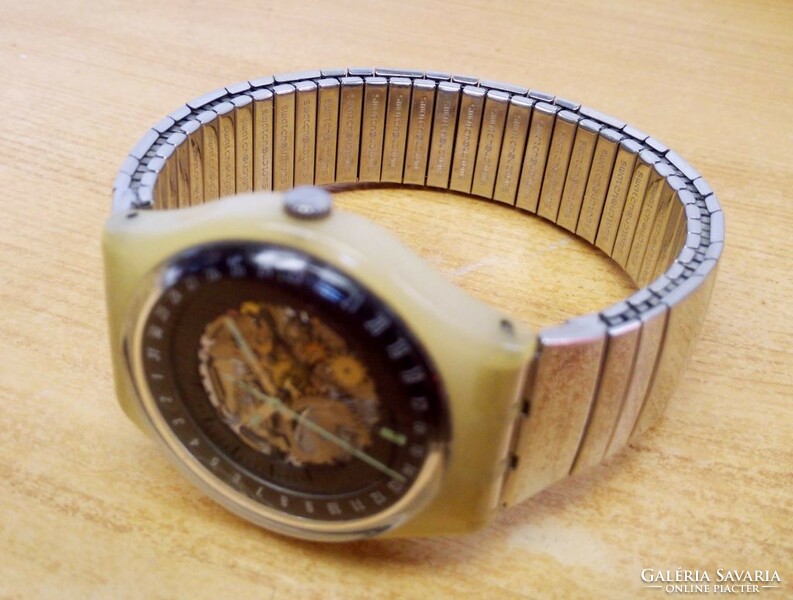 Swatch patent swiss made 5742 eta quartz movement women's children's watch, working condition