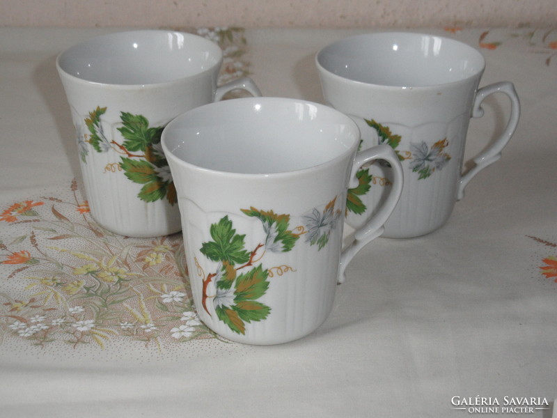 Alba Julia porcelain cup, mug (3 pcs.)