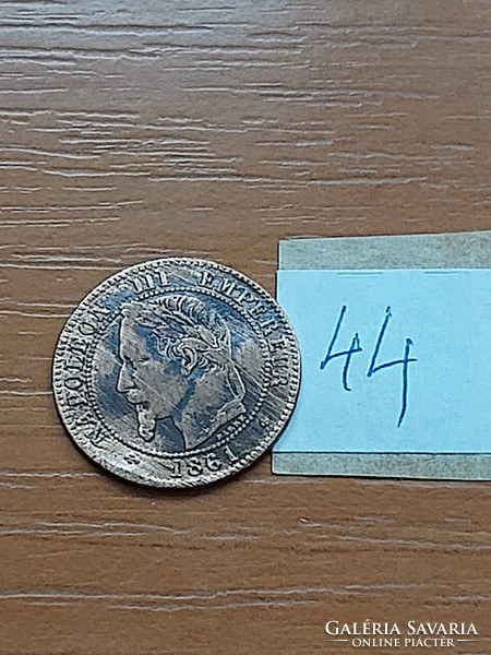 France 2 centimes 1861 / 