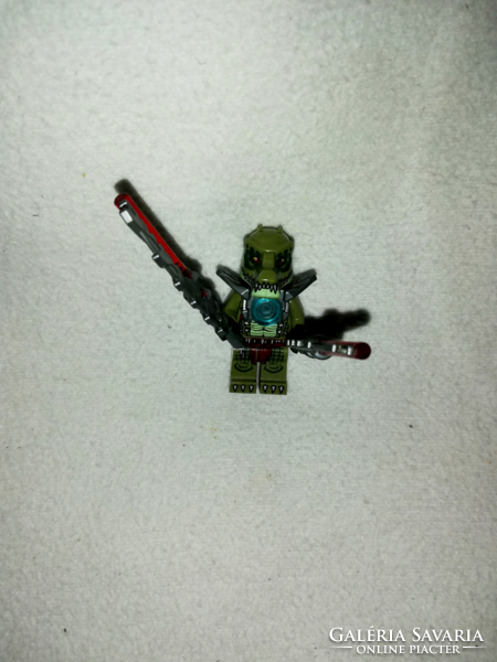 Lego loc 123 crocodile warrior minifigure