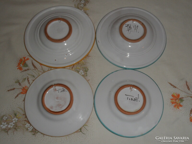 Habán porcelain smaller wall plate (4 pcs.)