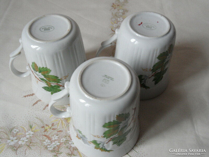 Alba Julia porcelain cup, mug (3 pcs.)