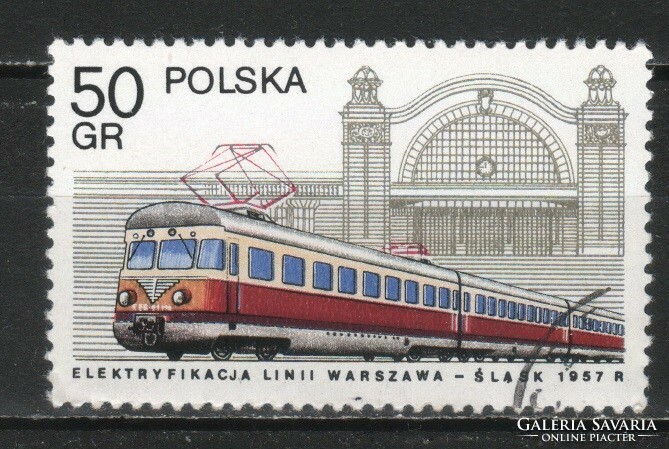 Vasút 0064 Lengyelország  Mi 2543      0,30 Euró