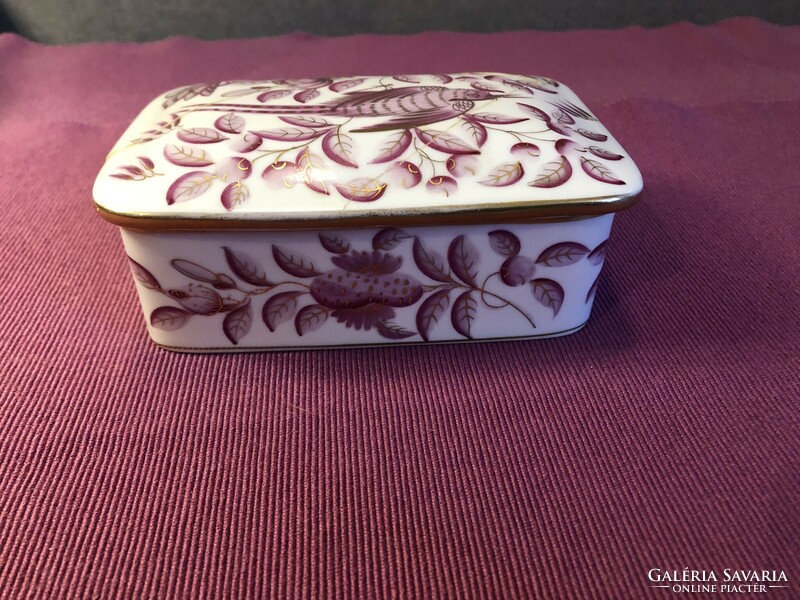 Herend porcelain zova pattern bonbonier box