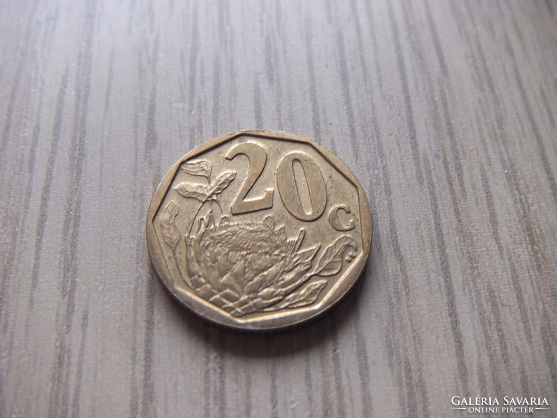 20  Cent  2008  Dél Afrika