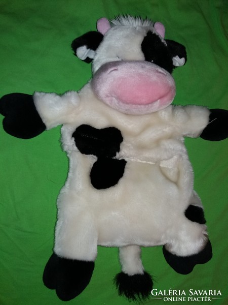 Retro quality baby cow hanging toy v. Sock storage plush toy figure 48 cm according to the pictures